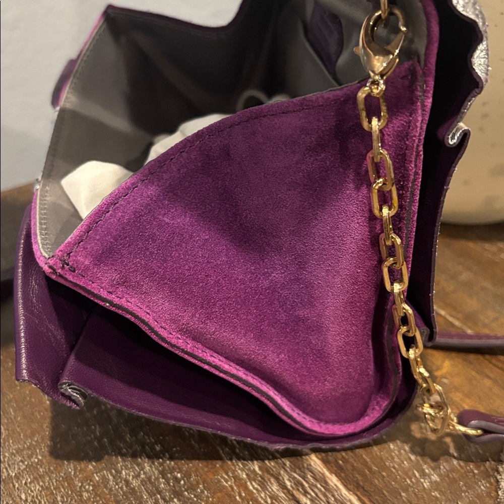 Furla Metallic Silver Wristlet/crossbody bag - Picture 11 of 12